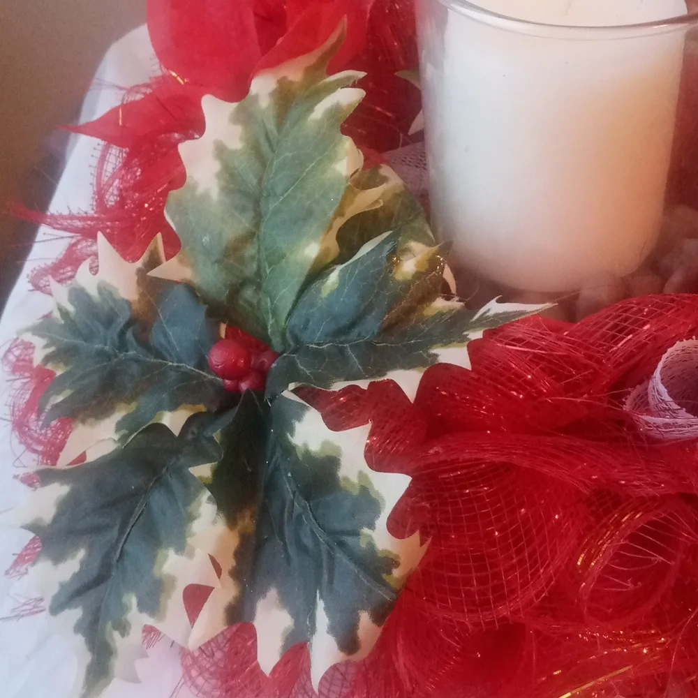 Christmas Centerpiece Candleholder
